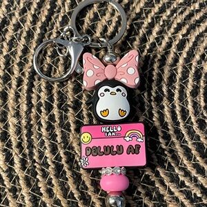 Delulu Af Keychain